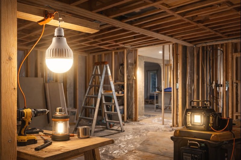 کاربرد لامپ سیار شارژی