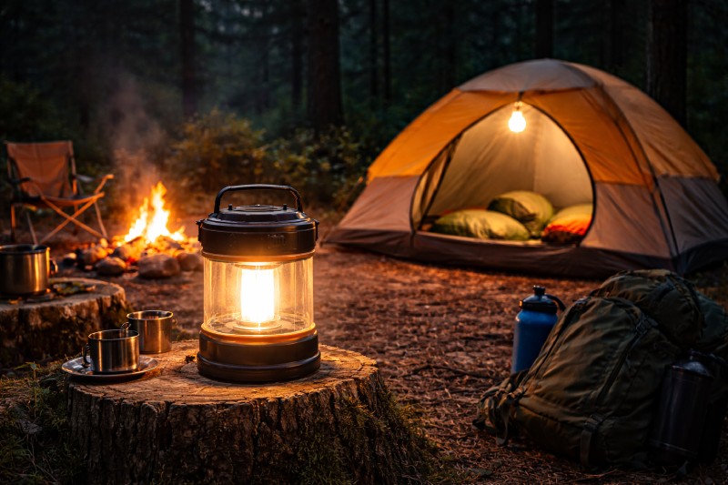 کاربرد لامپ شارژی مسافرتی